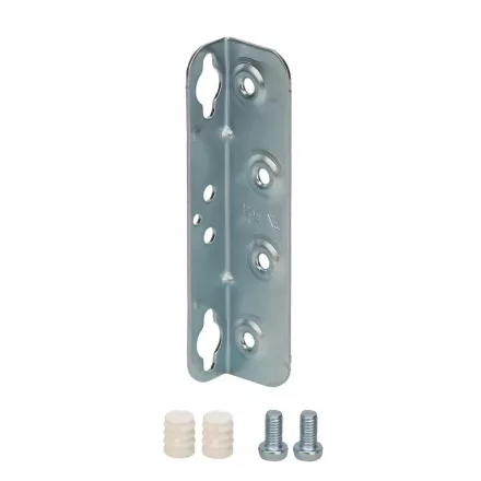 HETTICH 25189 összekötő szögletvas ágyra hossz 127mm