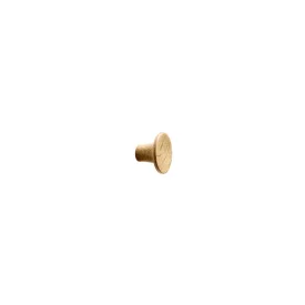 Fogantyú Furnipart TUBA gomb, fa, lakkozott tölgy