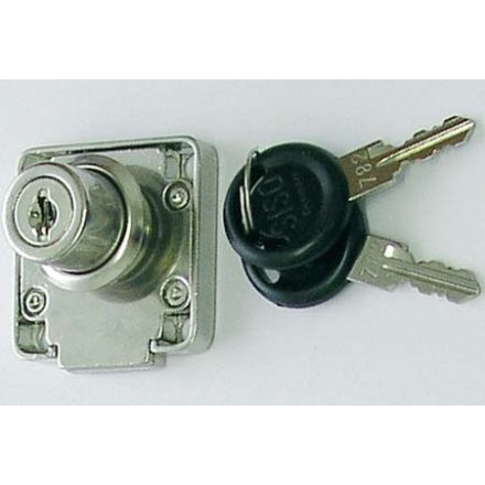 SISO 850 fiók zár egyforma kulcs D20