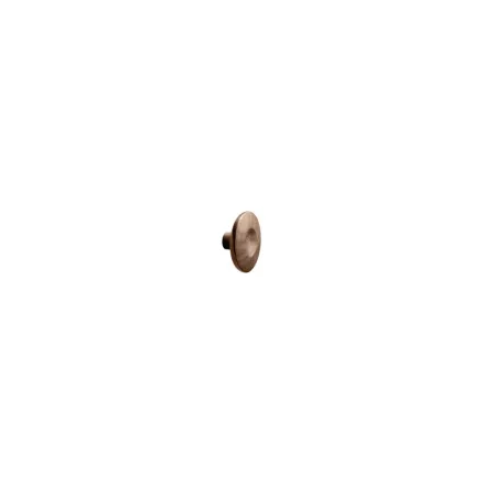 Fogantyú Furnipart DIMPLE gomb, 80mm, fa, lakkozott dió