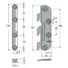 Ágyvasalat klasszikus 130 mm 2xB, 2xJ