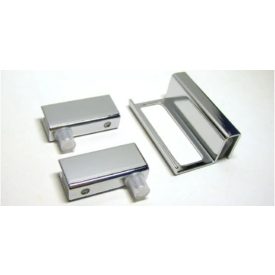 Pillér pánt nikkel szett fogantyúval