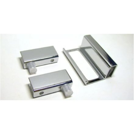 Pillér pánt nikkel szett fogantyúval