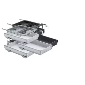 HETTICH 20711 konténer szett 392/530 mm alumínium