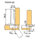 BL 71B3550 ráütődő csillapított csavar 110°