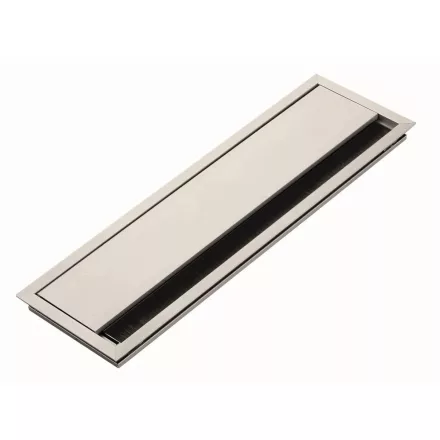 Kábel kivezető Alu 240 x 100 x 13 mm elox