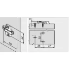 BL 175H7130 talp ker. excenter csavar 11,5mm