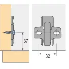 HETTICH 9071575 talp 8099 D=0 csavar