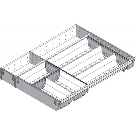 BL ZSI.500KI4 O-L evőeszköztartó elosztóval 500