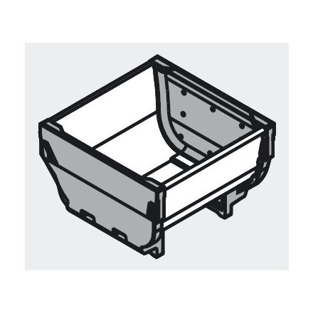 BL ZSI.010SI Tál 88x88mm nemesacél