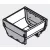 BL ZSI.010SI Tál 88x88mm nemesacél