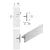 HETTICH 9012148 ORG@Wall univerzális profil 2900 mm