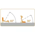 StrongLumio LED profil Corner, eloxált alumínium, 2m