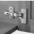 BL 71T9750 közézáródó erős ajtó csavar 95°