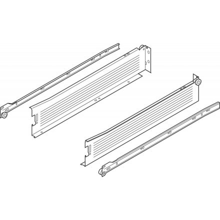 BLUM 320M4000C15 Metabox 86/400mm szürke