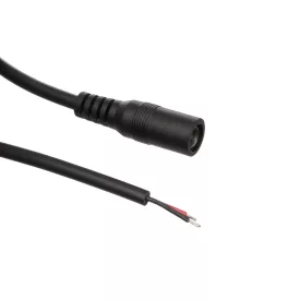   StrongLumio összekötő kábel, gömbölyű JACK/anya csatlakozó LED szalaghoz, 2m
