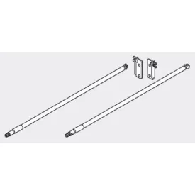 BLUM ZRE.471S.ID magasító korlát 500mm fehér