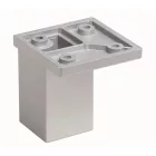 StrongLegs bútorláb FP003, 60Rmm, szürke RAL 9006