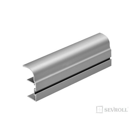 SEVROLL Minicomfort II fogantyú profil 2,7m ezüst