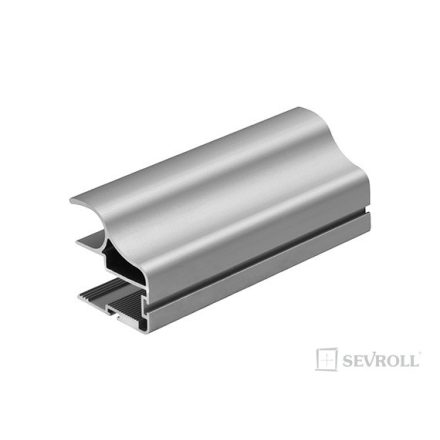 SEVROLL Unicomfort II fogantyú profil 2,7m ezüst