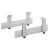 HETTICH 13297 talpazati fiók tartó 150 mm