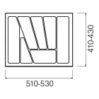 STRONG Evőeszköztartó 60/435 (530 x 435 mm) fémes