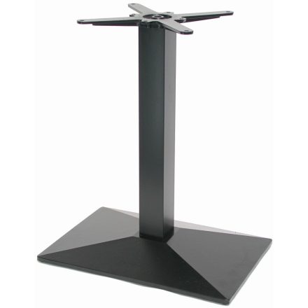Asztalláb központi BM 028/600x400 magasság 720 mm fekete
