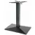 Asztalláb központi BM 028/600x400 magasság 720 mm fekete