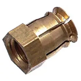 Beütő tipli BU12-M6x12mm sárgaréz