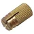 Beütő tipli BU08-M4x10/5,2mm sárgaréz