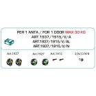 TERNO Dama vasalat szett közézáródó üvegajtóra 30kg