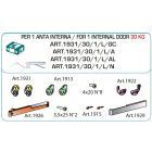 TERNO Dama vasalat szett közézáródó fa ajtóra csillapítással belső 30kg