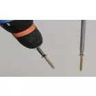 Csavar Uniquadrex 4x50 süllyesztett fej cink fehér