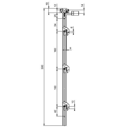 LEHMANN Rúd SVS3 típus 2 (1+3 magasság 515 mm)