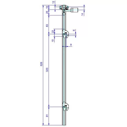 LEHMANN Rúd SVS3 típus 5 (1+2 magasság 544 mm)