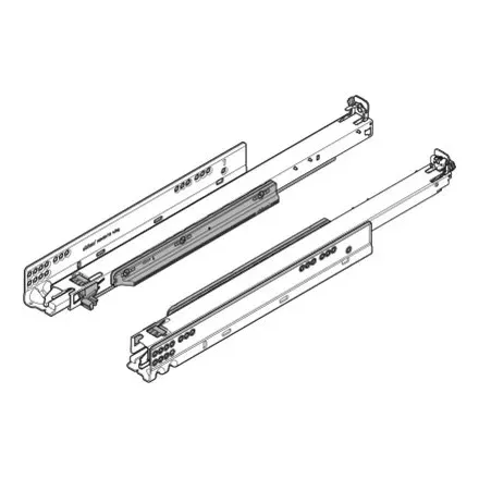 BLUM 766H5000T Movento Tip-on 500mm 60kg