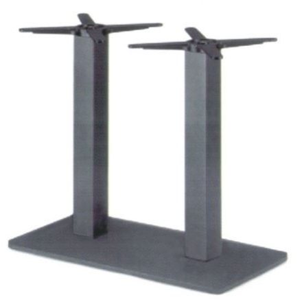 Asztalláb központi BM 032/800x420 magasság 720 mm fekete