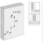 HETTICH 9071670 talp 8099 excenteres D=0 mm