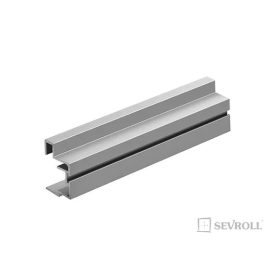 SEVROLL Faworyt II fogantyú profil 2,7m ezüst
