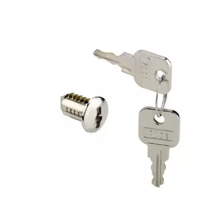 HETTICH 45749 fiókzár-karral 16,5 mm Z25
