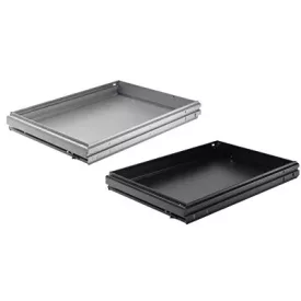   HETTICH 1054813 fiók irodai szekrényekbe 936x517 mm, fekete