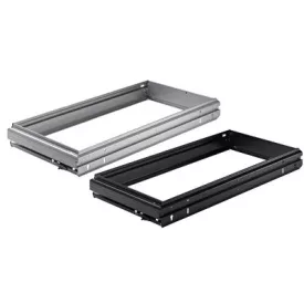   HETTICH 9011908 keret szekrényekre fronttal 352x936 (1000 mm) alumínium
