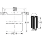 FRANKE Sorter 134.0035.042 KEA-E 12 felső szerelés