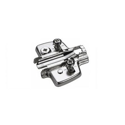 HETTICH 9071645 szerelő talp előszerelt eurócsavarokkal, D=0.0 mm