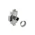 HETTICH 9133912 háromutas zár Prestige 2000 Z23 o18mm csavarozásra 15 mm 26 mm