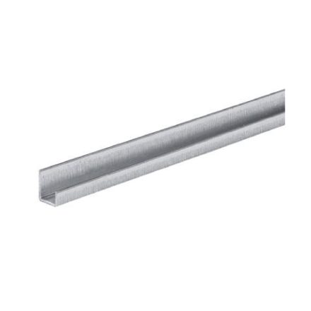 HETTICH 9136108 végzáró profil ajtóra ajtóvastagság 18-19 mm U alakú 2050 mm