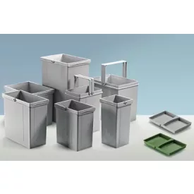 HETTICH 9136187 pót edény kosárba 12 l szürke