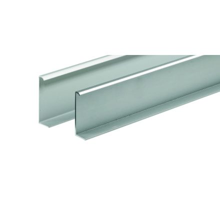 HETTICH 9146624 Korpusz profil elülső ajtóra, 2500 mm