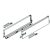 BLUM 378K5002SA oldalfal Antaro 500 szürke J+B