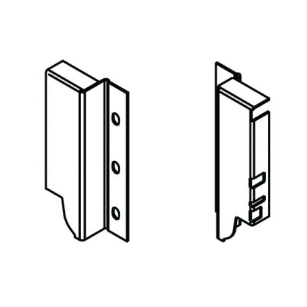 BLUM Z30K000S hátlap tartó ANTARO "K" fekete J+B